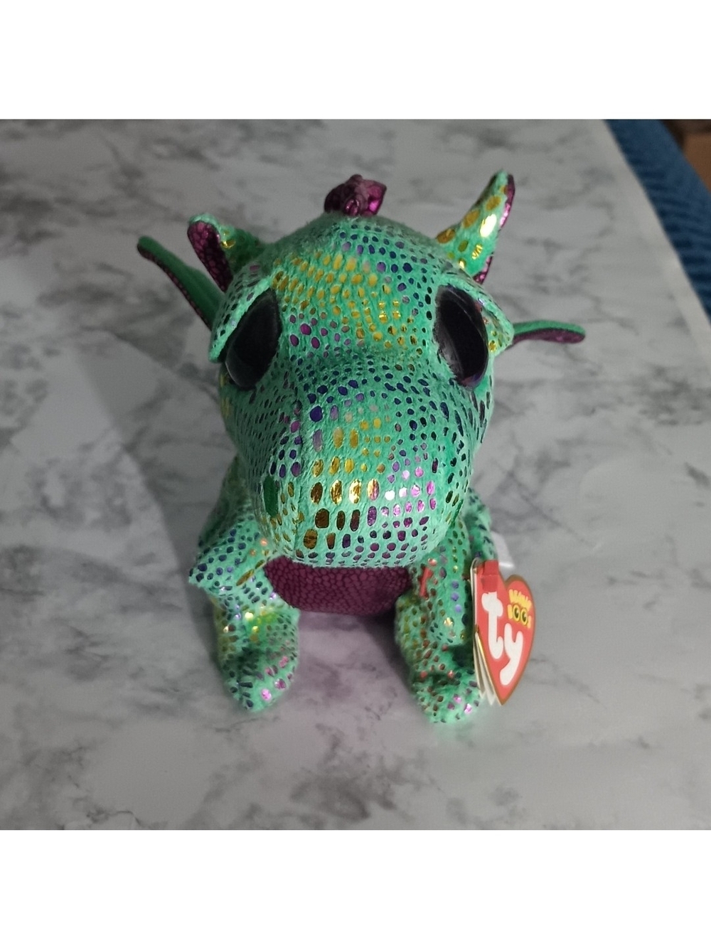 TY Beanie Boos Cinder the Dragon – With Tags – Like New